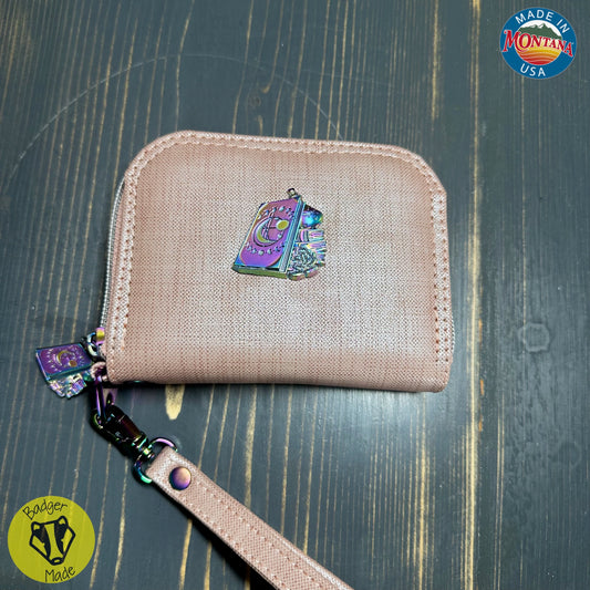 Healing plants CZA mini wallet