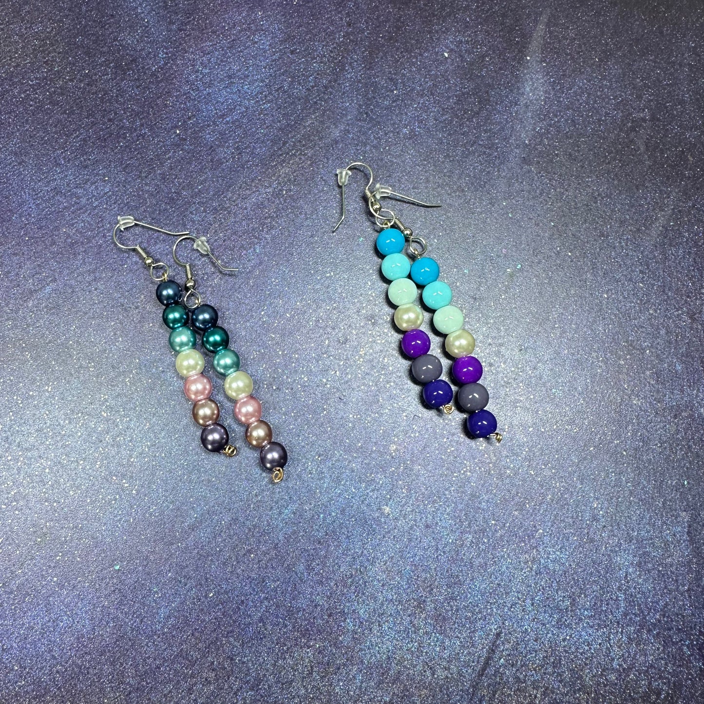 Berrisexual pride earrings