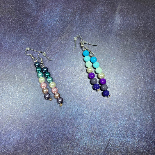 Berrisexual pride earrings