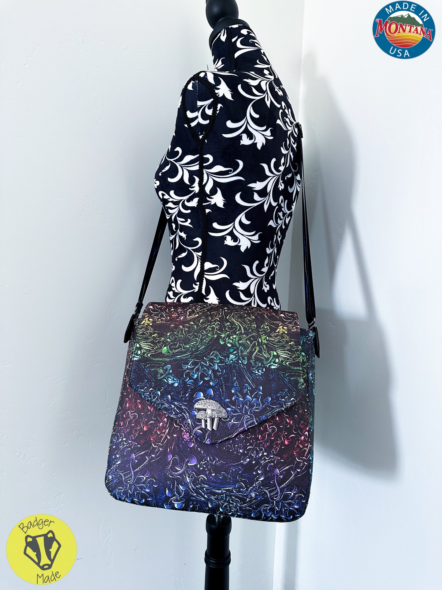 Mushroom crossbody